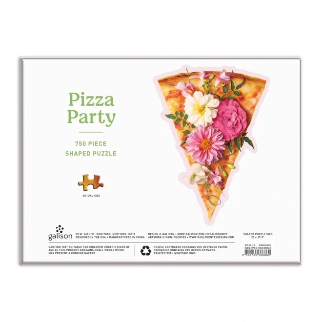 Galison Puzzel Pizza Party 750 stukjes