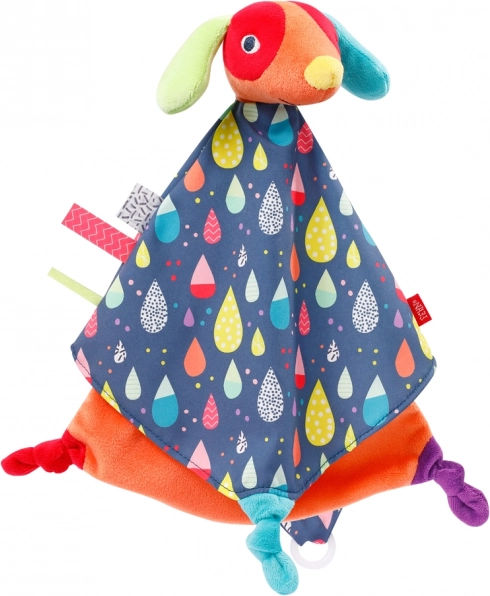 Knuffeldoekje hond Color Friends deluxe