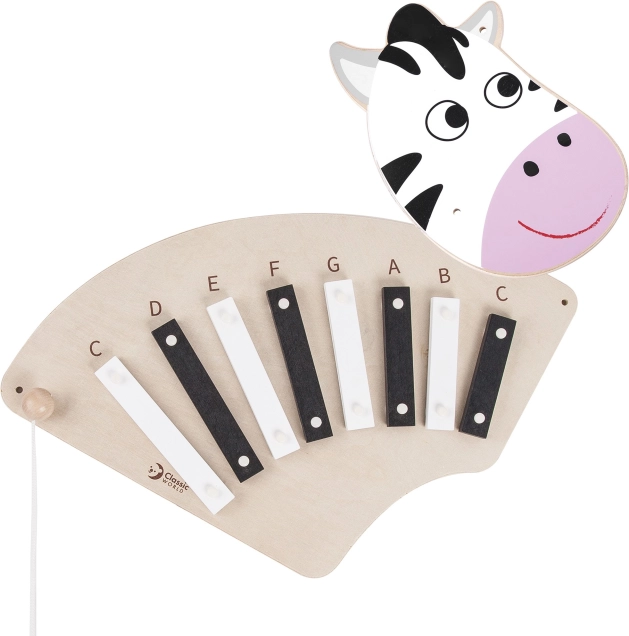 muur-muziekbord zebra CLASSIC WORLD