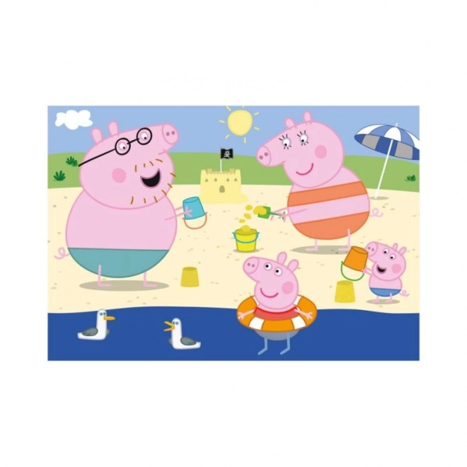 Peppa Pig: Op vakantie puzzel