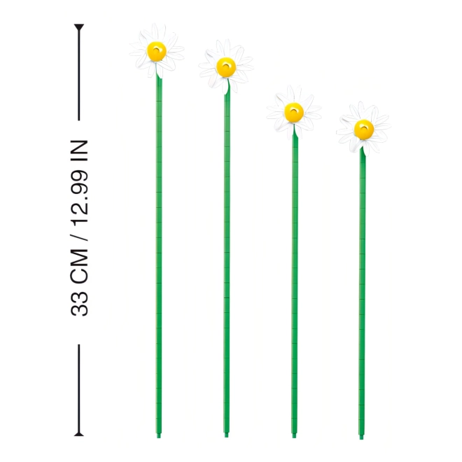 Hoge en opvallende bloemen