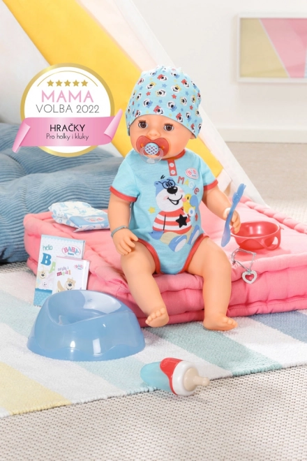 BABY born met magische fopspeen, jongen, 43 cm