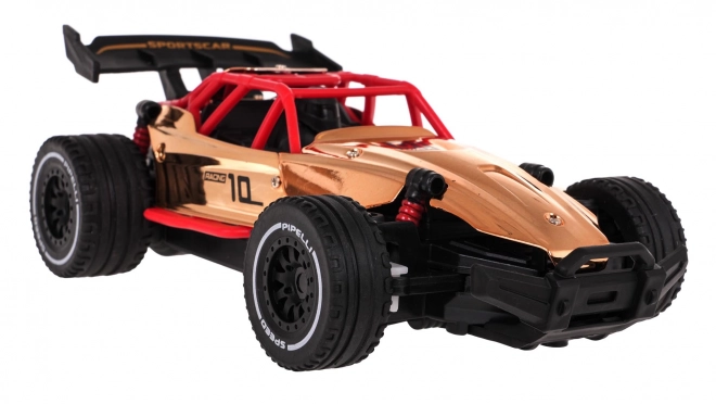 RACING 01 Gouden R/C metalen auto