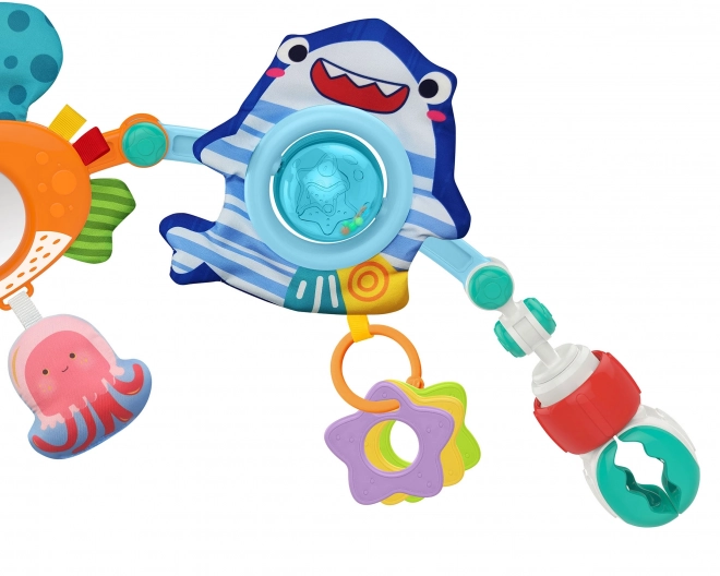 Woopie klauw met speelgoed voor kinderwagen