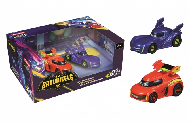Beweegbare Batwheels Pull & Speed-auto’s