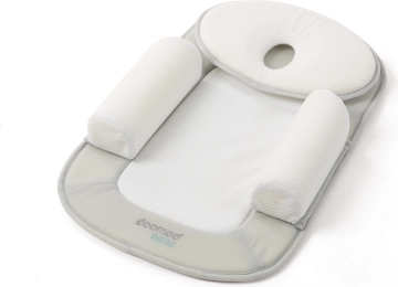 Baby positioneer-kussen met ergonomisch hoofdkussentje