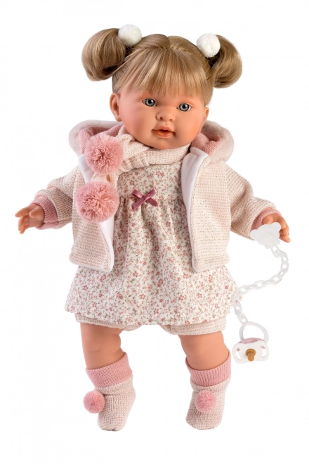 Realistische pratende pop Llorens Alexandra 42 cm