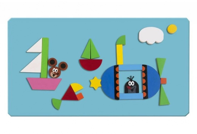 Magnetische puzzel - Kleine Mol