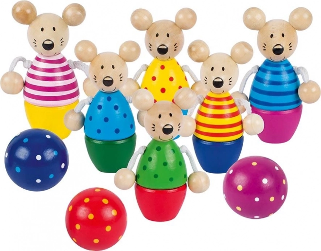Set bowlingmuizen voor kinderen