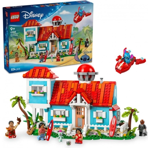LEGO Disney strandhuis Lilo en Stitch