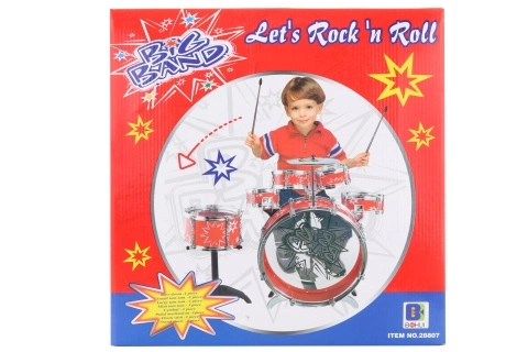 Kinderen drumstel met accessoires