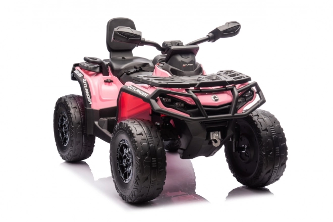 Elektrische kinderquad Outlander roze