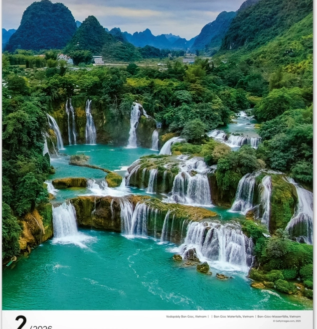 Wandkalender Water 2026
