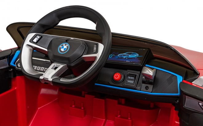 Kinderauto op batterij BMW i4 – Rood