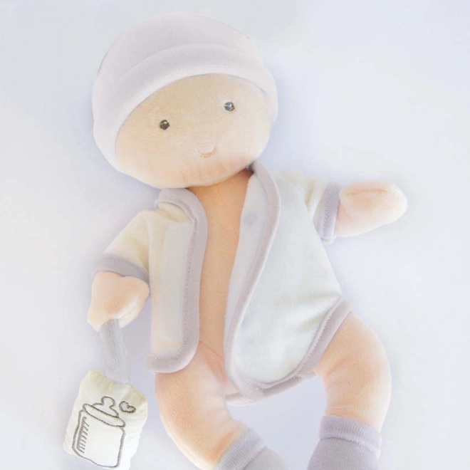 Doudou Jolijou Pop Pol in kinderwagenzak 28 cm