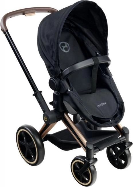 Poppenwagen Cybex 3 in 1 zwart