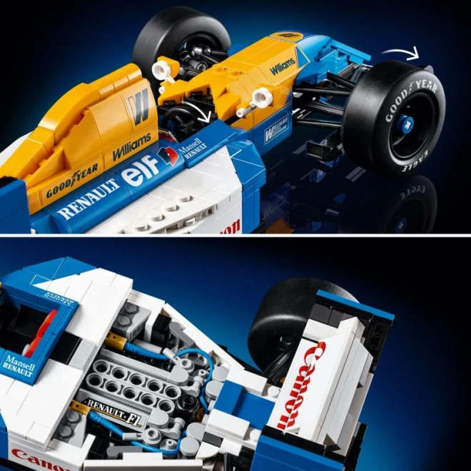LEGO Icons 10353 Williams Racing FW14B met Nigel Mansell