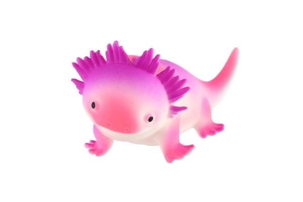 Antistress knijpbare siliconen salamander