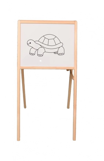 Dubbelzijdig magnetisch bord voor kinderen met accessoires
