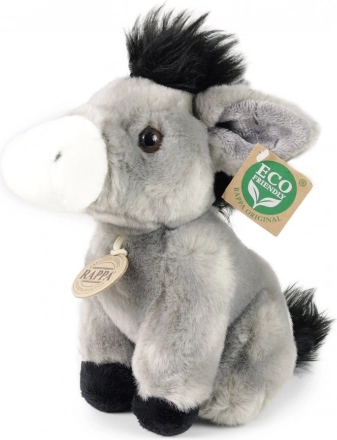 Pluchen ezeltje 18 cm ECO‑FRIENDLY Rappa