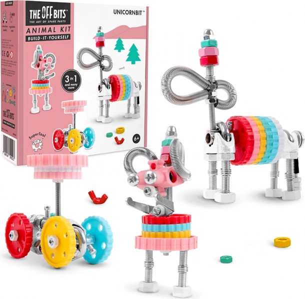 The OffBits bouwset UnicornBit 3-in-1