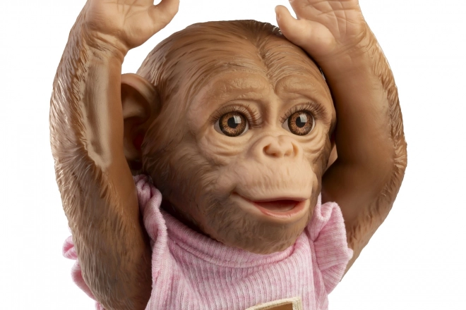 Guca 994 REBORN OPIKA - realistische baby aap met volledig vinyllichaam - 32 cm