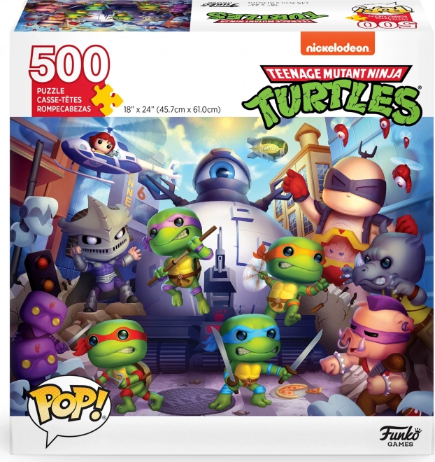 Puzzel FUNKO GAMES POP! Teenage Mutant Ninja Turtles 500 stukjes