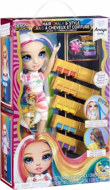 Rainbow High pop met haarkrijtjes