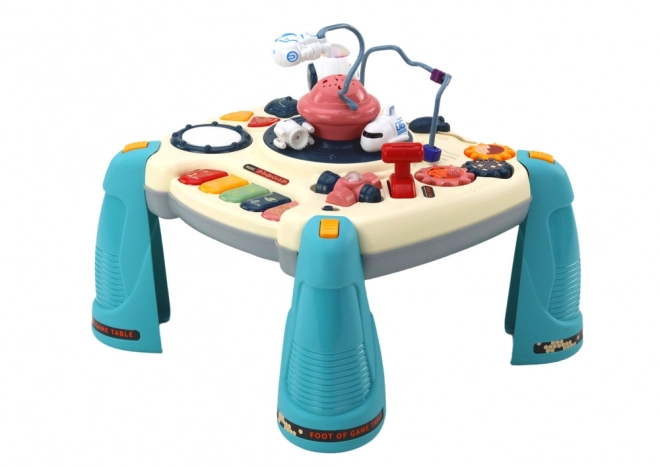 Interactieve Educatieve Kindertafel Piano Space Blue