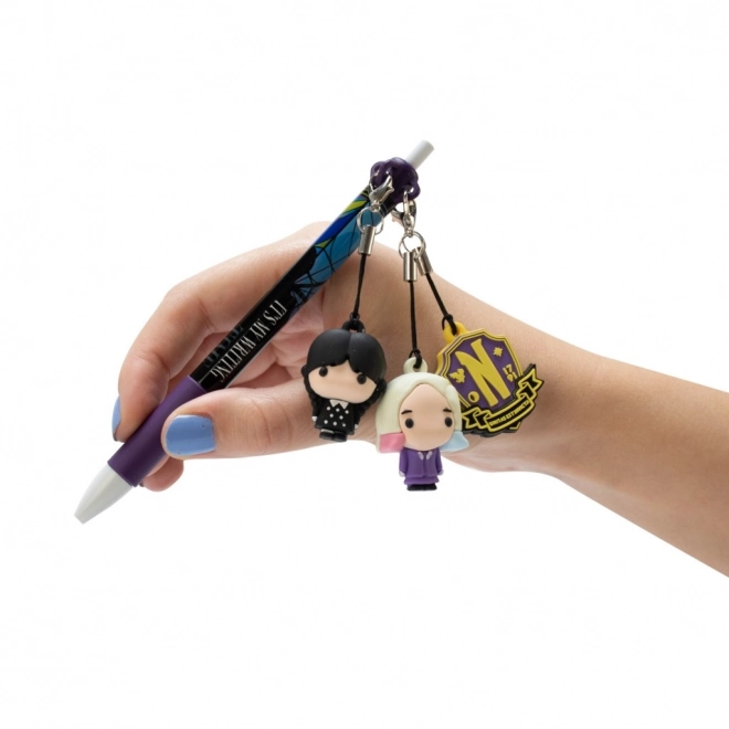 Mini Pen Pals Wednesday balpen met hanger