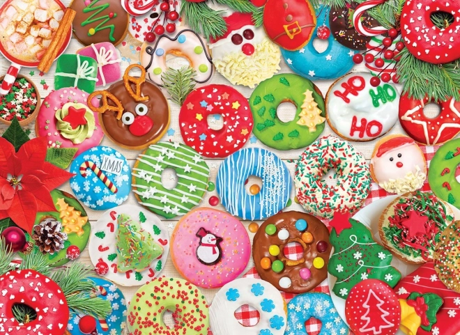 EUROGRAPHICS Puzzel Kerstdonuts 1000 stukjes