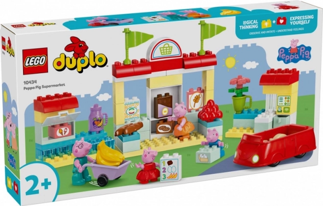 LEGO® DUPLO® 10434 Peppa Pig en de supermarkt