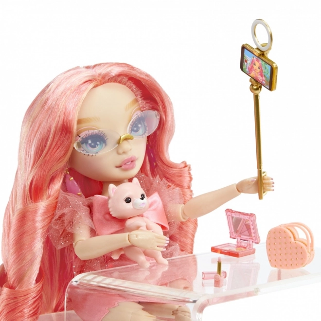 Rainbow High Nieuwe Vrienden Modepop - Pinkly Paige Roze