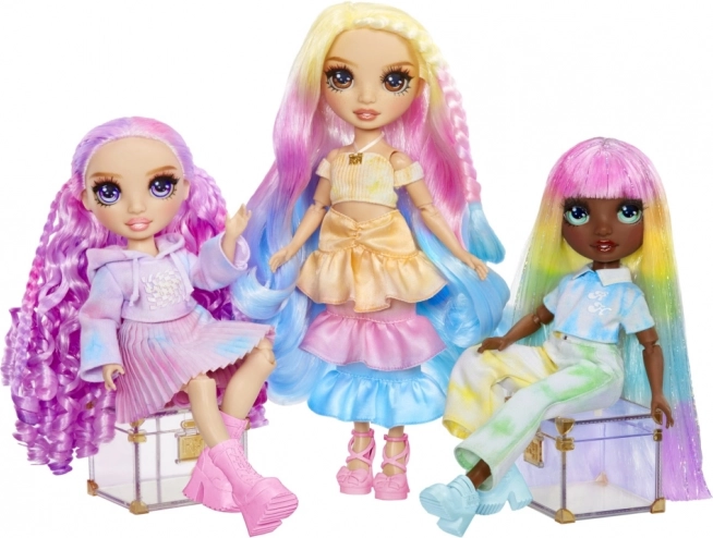 Rainbow High Watercolor & Create pop om te kleuren en tie-dyen