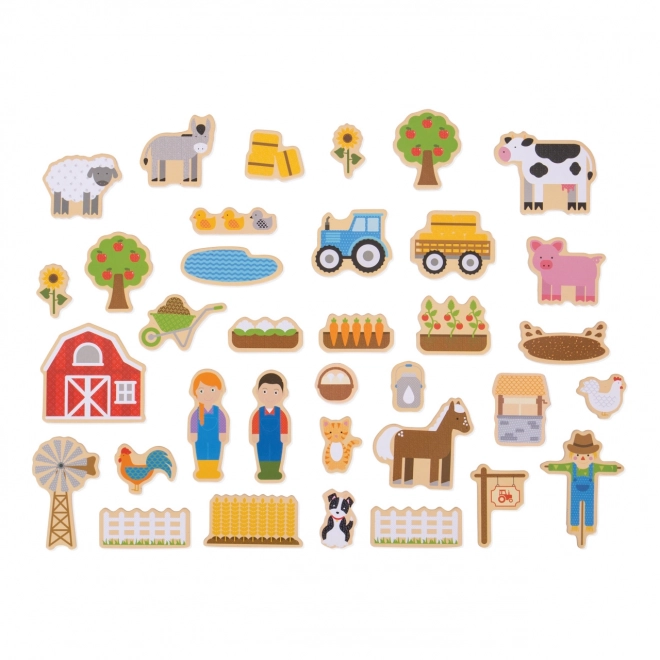 Bigjigs Toys Magneten boerderij