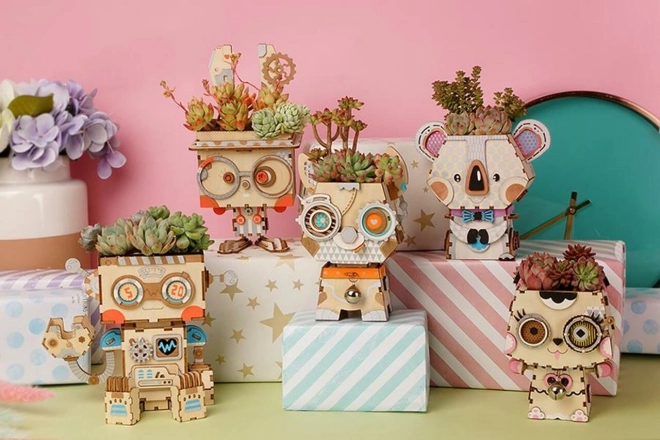 DIY Bloempot Konijn