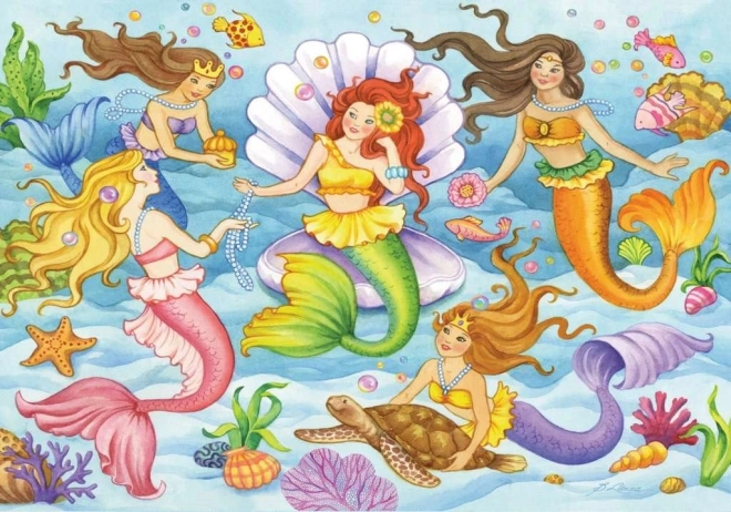RAVENSBURGER puzzel Koninginnen van de oceaan – 35 stukjes