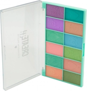 oogschaduwpalette mint chocolate mini van i heart revolution