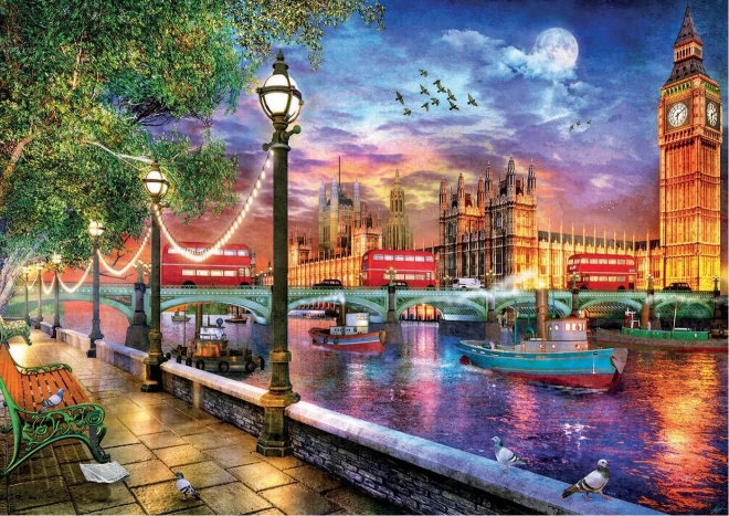 Educa Puzzel Londen bij zonsondergang 2000 stukjes