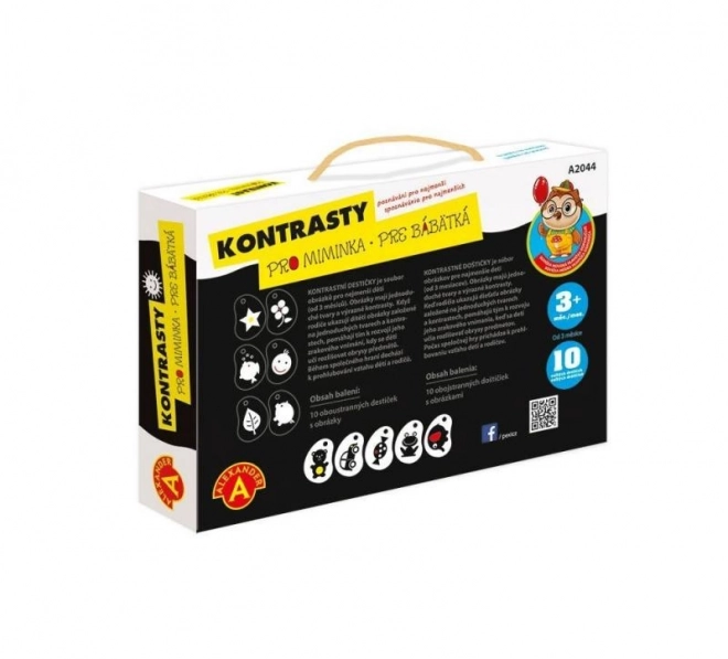 Contrasten voor baby’s herkenning voor de kleintjes 10 stuks