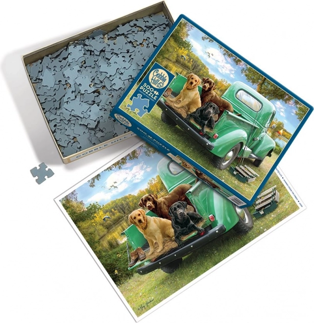 COBBLE HILL Legpuzzel Laten we vissen 500 stukjes