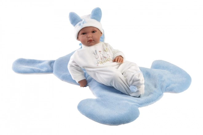 Llorens New Born - realistische baby jongen 35 cm