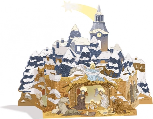 Kerststal landelijk