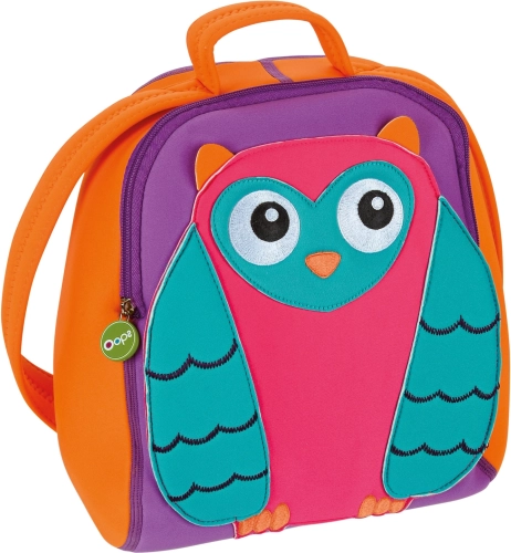 Kinder rugzak met uilenmotief 30 cm