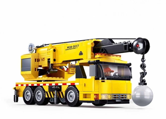 Sluban Stad M38-B1195 Kraanauto met sloopkogel