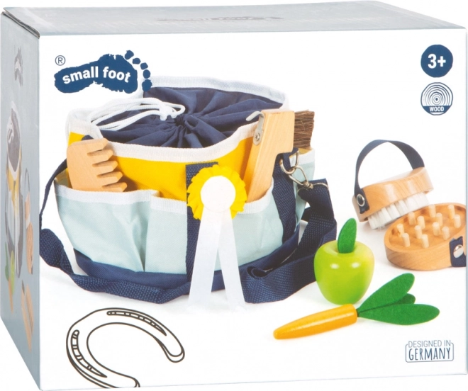 Small Foot Paardenverzorgingsset met tas
