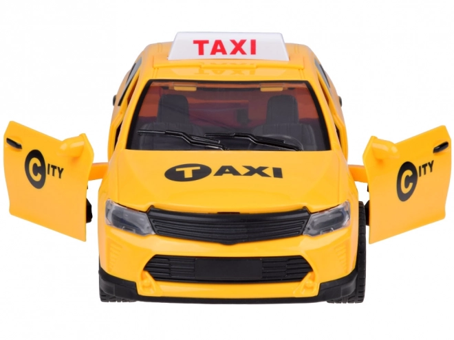 Geluids- en lichtopenende deur van taxi ZA5220