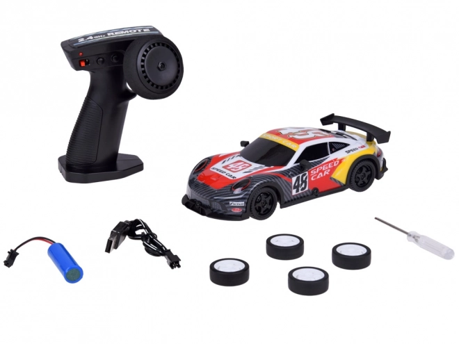 RC raceauto op afstandsbediening Drift