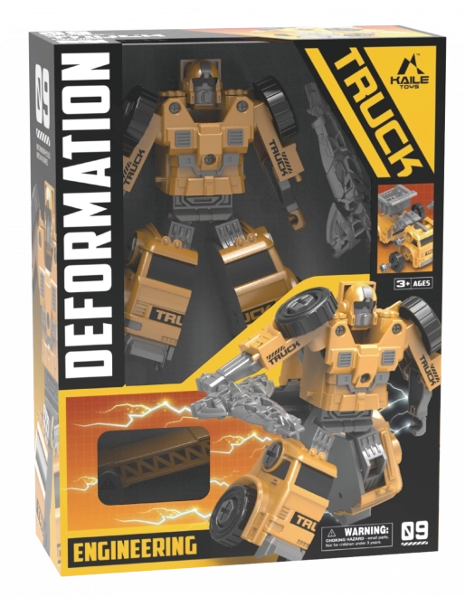 Transformers vrachtwagen en robot speelgoed