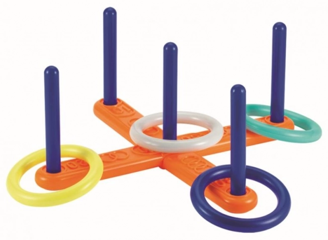Ringen werpen - kruis (4 ringen)
